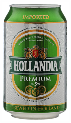 Hollandia Premium 4,7% 500ml dós